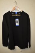*Marc New York Black V-Neck Long Sleeve Top Size: L