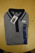 *DKNY Size: L Grey Polo Shirt