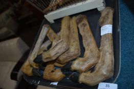 Ten Handles in the Form of Deer’s Hooves