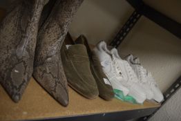 *Four Pairs of Top Man White Trainers Sizes: 1x 7, 2x 8, and 1x 9