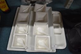 Serving Plates and Dishes with Spoons