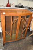 Display Cabinet with Glazed Doors (AF, damage to righthand door)