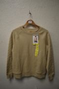 *Mondetta Fleece Light Beige Crewneck Sweatshirt Size: S