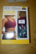 *Lole Size: S Sport Bra 2pk
