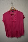 *Hilary Radley Size: M Pink Short Sleeve Top