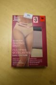 *Jezebel Seamless Shaping Briefs Size: M 3pk