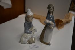 Two Lladro Figurines