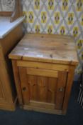 Solid Pine Bedside Cabinet