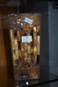 Mosaic Glass Vase