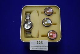 Spirit Lady’s Wristwatch with Interchangeable Bezels