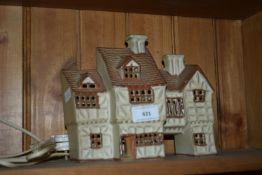 Shelf Pottery House Lamp