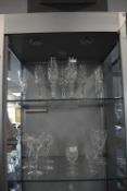Twenty Cut Glass Lead Crystal Wine Glasses and Champagne Flutes