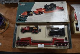 Corgi Heavy Haulage Ennis & Co. Diecast Truck and Trailer