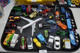 Diecast Vehicles etc. Including Hot Wheels and Corgi
