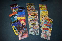 40+ Vintage Comics Including The Mask, Aliens, Eagle, etc.