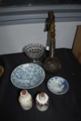 Pottery, Glassware, etc.