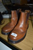 Pair of Men’s Leather Boots Size: 7