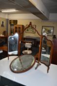 Mahogany Triple Dressing Table Mirror (requires re