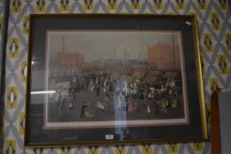 Helen Bradley Print “Market Day”