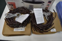 Two Sets of USB String Lights