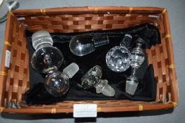 Assorted Glass Stoppers etc.