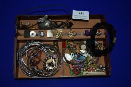 Costume Jewellery Bracelets, Rings, etc.