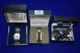 Assorted Wristwatches by Seiko etc.