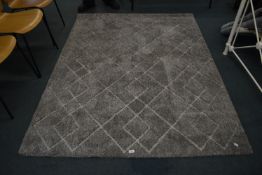 *Grey Area Rug 160x216cm