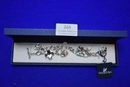 Swarovski White Metal Bracelet