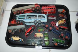 Corgi & Dinky Playworn Diecast Vehicles etc.