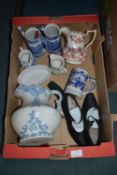 Vintage Pottery & Shoes etc.