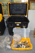 Tuff System 2.0 Toolbox Containing Plumbing Fittings