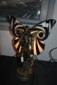 Leaded Glass Fairy Lamp