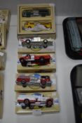 Six Corgi Diecast Fire Engines