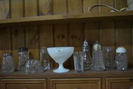 Vintage Sugar Casters, and Glassware