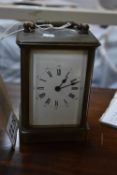 Brass Carriage Clock