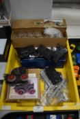 Assorted Model Railway Clockwork Mechanisms, Motors, and Parts