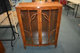 1930's Glazed Display Cabinet (some faults to glas