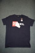 Diesel Diego Navy T-shirt Size: L