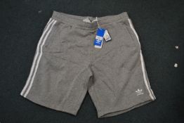 Adidas Grey Fleece Short Size: XL