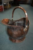 Copper Coal Scuttle