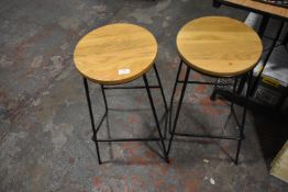 *Two Stackable Stools