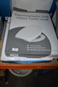*Thermo Plastic Soft Close Toilet Seat, and a Moulded Wood Toilet Seat
