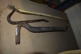 *Three Assorted Crowbars