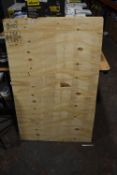 Two 18mm Plywood Board 4ft x 2’7”