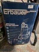 Erbauer Stainless Steel Dirty Water Pump