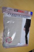 *32 Degrees Heat Grey Fleece Leggings 2pk