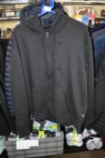 *BC Clothing Black Fleece Lined Hoodie Size: XL