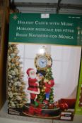 *Musical Christmas Clock