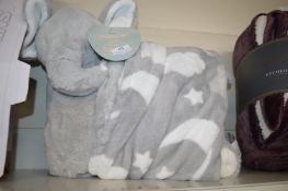 *Little Miracles Snuggle Me Too Elephant & Blanket Set